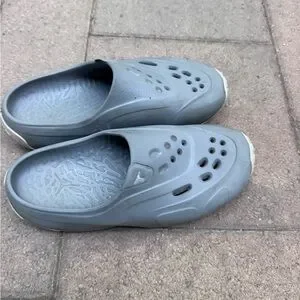 Jordan | Shoes | Jordan Gray Slipon Sandals | Poshmark display picture 1